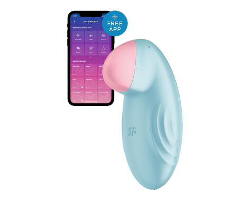 Вібратор Satisfyer Tropical Tip Light Blue
