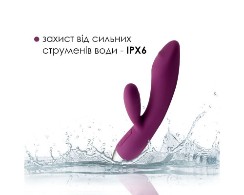 Вібратор-кролик із перлинною стимуляцією точки G Svakom Trysta Violet