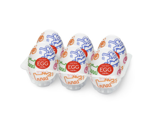 Набір Tenga Keith Haring EGG Street (6 яєць)