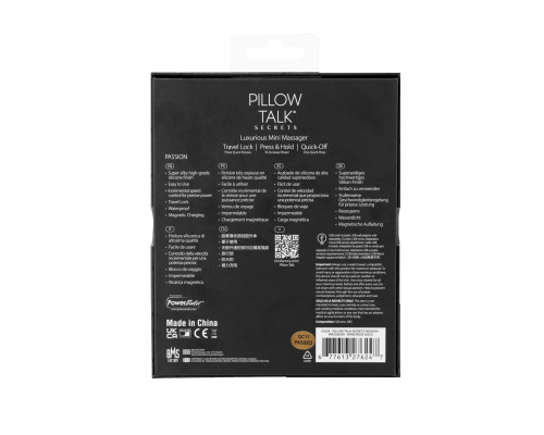 Вібратор Pillow Talk Secrets - Passion - Clitoral Vibrator - WINE