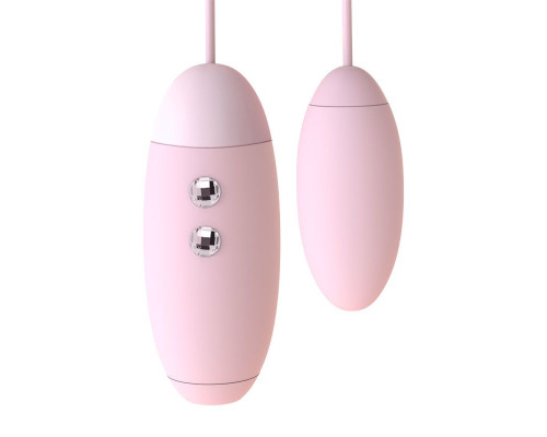 Вакуумний стимулятор з віброяйцем 2-в-1 KisToy Miss VV Pink