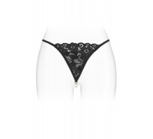 Трусики-стрінги з перловою ниткою Fashion Secret VENUSINA Black