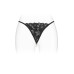 Трусики-стрінги з перловою ниткою Fashion Secret VENUSINA Black