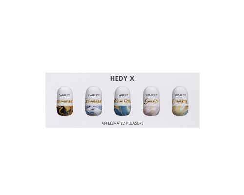Набір яєць мастурбаторів Svakom Hedy X- Mixed Textures