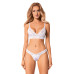Эротический комплект Obsessive Heavenlly 2-pcs set XS/S, бюстгальтер и танга