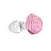 Скляна анальна пробка Pillow Talk – Rosy- Luxurious Glass Anal Plug