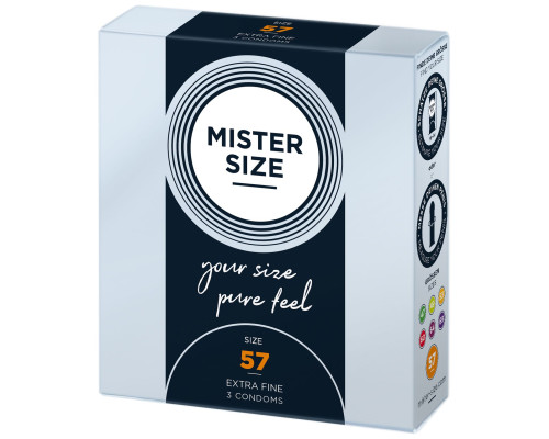 Презервативы Mister Size 57 (3 pcs)