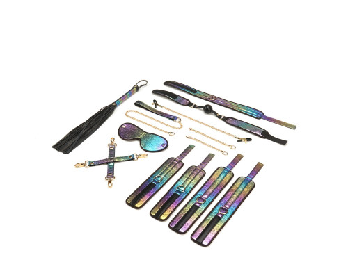 Набір БДСМ Liebe Seele Vivid Rainbow 8 аксесуарів Set
