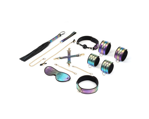 Набір БДСМ Liebe Seele Vivid Rainbow 8 аксесуарів Set