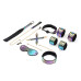 Набір БДСМ Liebe Seele Vivid Rainbow 8 аксесуарів Set