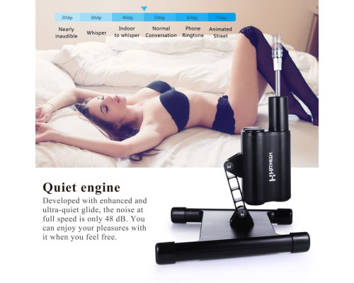 Смарт секс-машина Hismith AK-03 Sex Machine APP з фалоімітатором, особливо стійка, не вимагає складання
