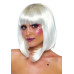 Leg Avenue Pearl short natural bob wig White