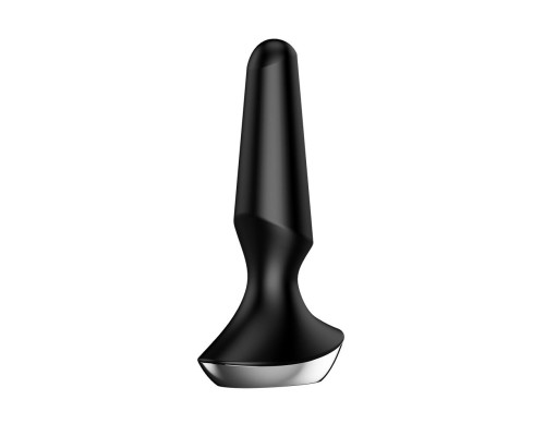 Анальная смарт-вибропробка Satisfyer Plug-ilicious 2 Black