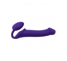Безремневой страпон Strap-On-Me Violet L, полностью регулируемый, диаметр 3,7см