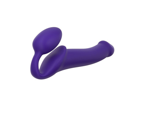 Безремневой страпон Strap-On-Me Violet L, полностью регулируемый, диаметр 3,7см