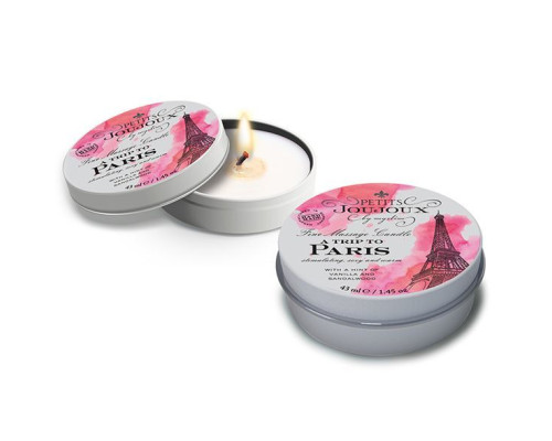Масажна свічка Petits Joujoux - Paris - Vanilla and Sandalwood (43 мл) з афродизіаками