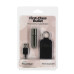 Віброкуля PowerBullet - First-Class Bullet 2.5" with Key Chain Pouch, Gun Metal