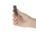 Віброкуля PowerBullet - First-Class Bullet 2.5" with Key Chain Pouch, Gun Metal