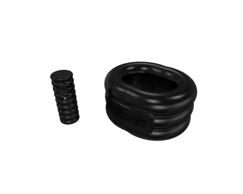 Эрекционное виброкольцо Bathmate Vibe Ring Stretch, широкое, может быть ограничителем