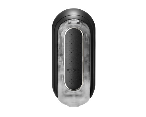 Мастурбатор Tenga Flip Zero Electronic Vibration Black, змінна інтенсивність, розкладний