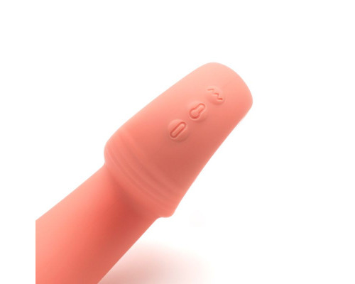 Анальний вібратор KisToy Klein Orange з кінчиком, що надувається, unisex, діаметр 3,5-5 см