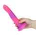 Фалоімітатор, що світиться у темряві, ADDICTION - Rave - 8" Glow in the Dark Dildo - Pink Purple