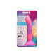Фалоімітатор, що світиться у темряві, ADDICTION - Rave - 8" Glow in the Dark Dildo - Pink Purple