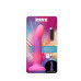 Фалоімітатор, що світиться у темряві, ADDICTION - Rave - 8" Glow in the Dark Dildo - Pink Purple