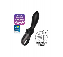 Смарт-вібратор для простати Satisfyer Heat Climax, підігрів до 40°