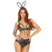 Leg Avenue Roleplay Bedroom Bunny OS Black