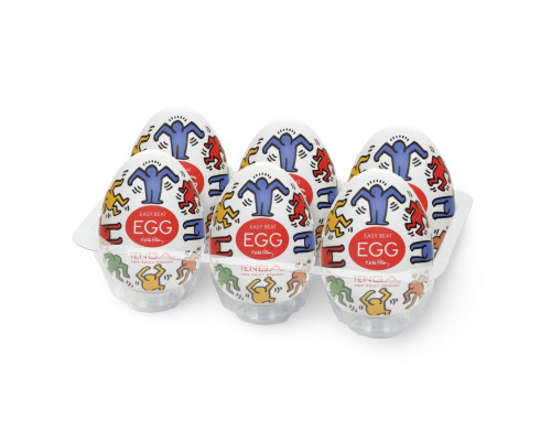 Набір Tenga Keith Haring EGG Dance (6 яєць)