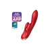 Смарт вібратор кролик із подвійним відростком Satisfyer Double Flex Red