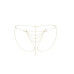 Ланцюжок-трусики Bijoux Indiscrets Magnifique Bikini Chain – Gold, прикраса для тіла