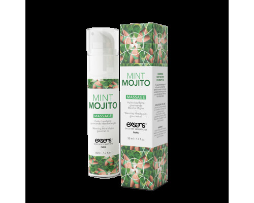Розпродаж!!! Масажна олія EXSENS Mojito 50мл (термін 01.11.2023)