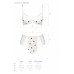 Еротичний комплект з малюнком LOVELIA BIKINI white L/XL - Passion