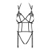Obsessive Badossa crotchless teddy S/M
