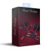 Набор Feral Feelings BDSM Kit 3 Black, наручники, поножи, коннектор