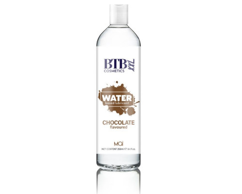 Змазка на водній основі BTB FLAVORED CHOCOLAT з ароматом шоколаду (250 мл)
