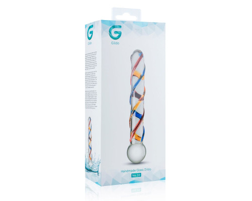 Скляний ділдо Gildo Glass Dildo No. 10