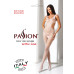 Эротический бодистокинг с рисунком Passion BS085 white