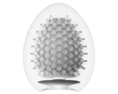 Мастурбатор-яйце Tenga Egg Stud із шестикутними виступами