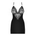 Obsessive 828-CHE-1 chemise & thong L/XL