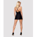 Obsessive 828-CHE-1 chemise & thong L/XL