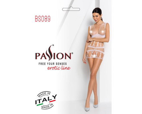 Бодистокинг Passion BS089 white
