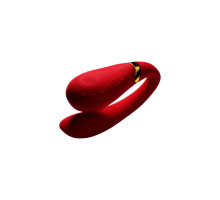 Смарт-вібратор для пар Zalo — Fanfan Bright Red