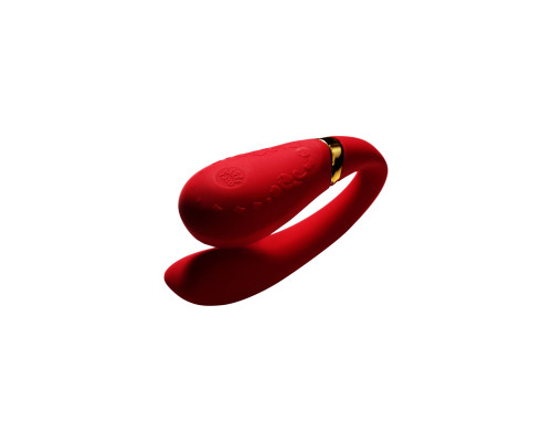 Смарт-вібратор для пар Zalo — Fanfan Bright Red