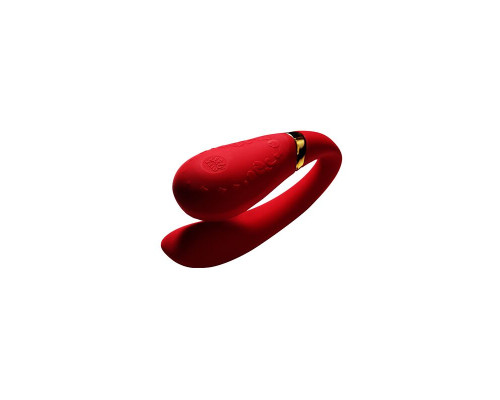 Смарт-вібратор для пар Zalo — Fanfan Bright Red