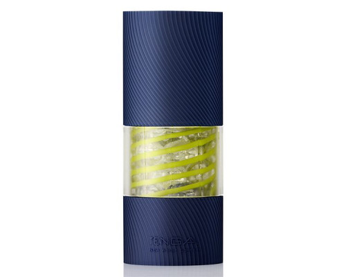 Мастурбатор Tenga Spinner 03 Shell з пружною стимулювальною спіраллю всередині, пружна спіраль