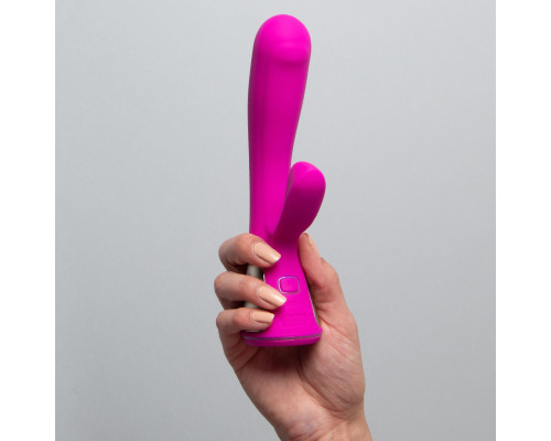 Інтерактивний вібратор-кролик Ohmibod Fuse for Kiiroo Pink (м'ята упаковка)