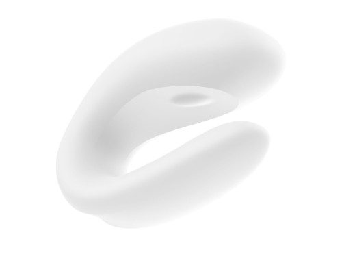 Смарт-вібратор для пар Satisfyer Double Joy White із широким кліторальним стимулятором